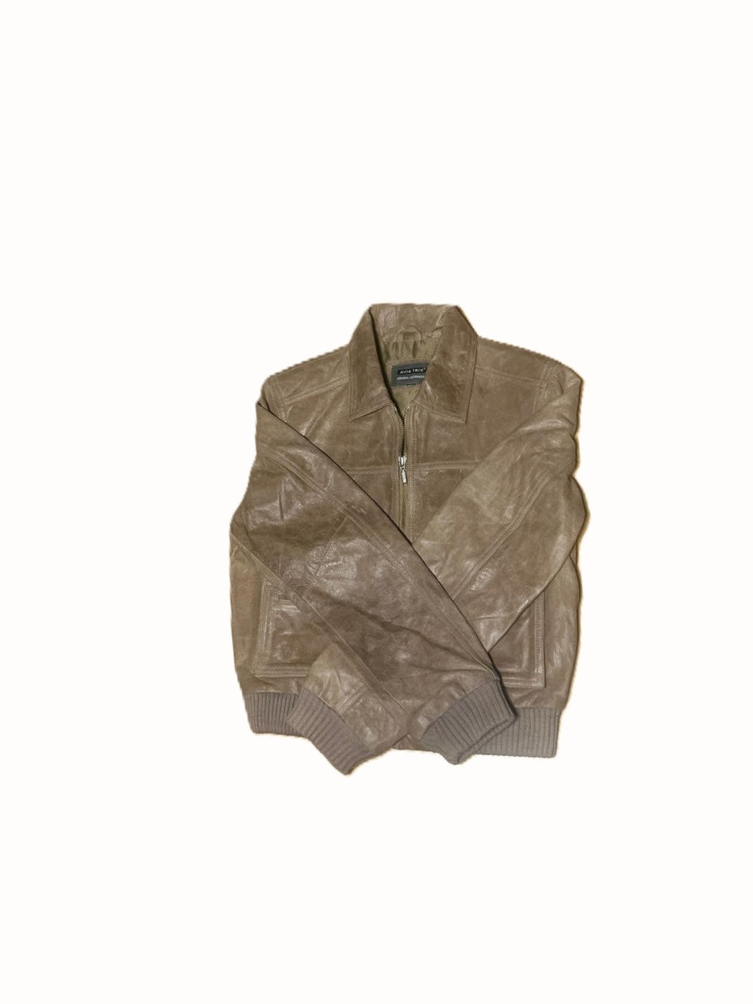 Mocha Brown Leder Jacke